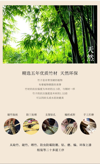 “Handmade Neo - Chinese Bamboo Chandeliers – Modern Retro Lighting for Restaurants, Hot Pot, Tea Rooms & Boutique B&Bs” - RELUX.STORE