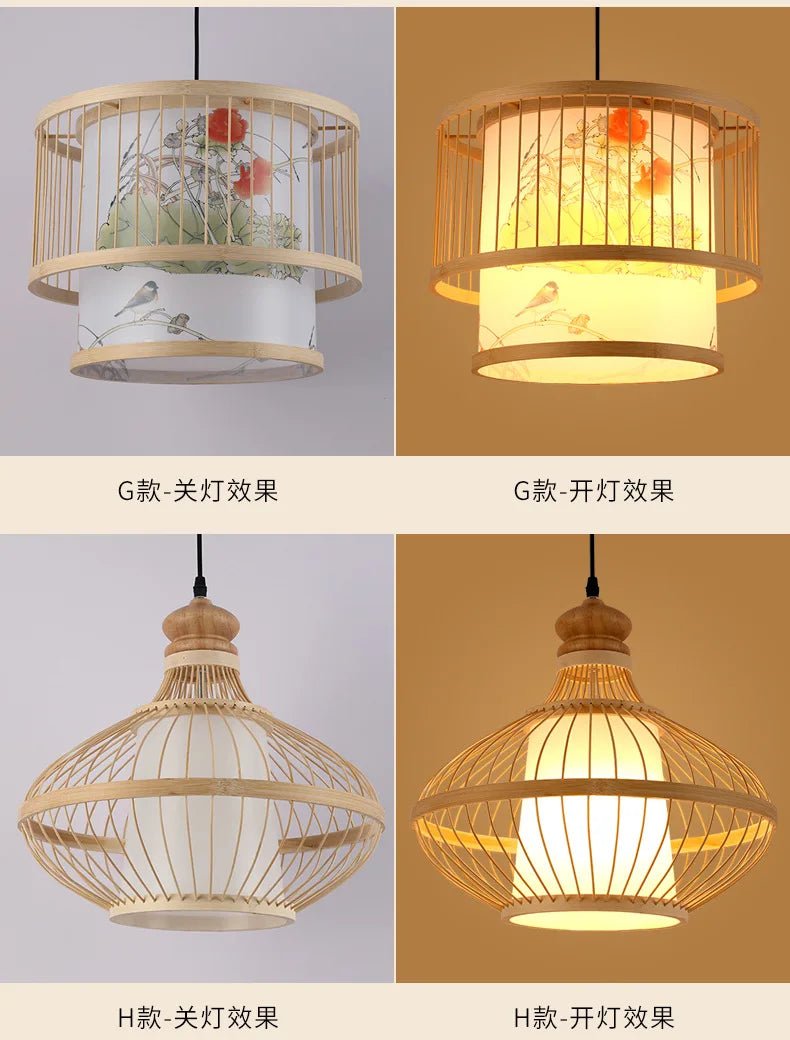 “Handmade Neo - Chinese Bamboo Chandeliers – Modern Retro Lighting for Restaurants, Hot Pot, Tea Rooms & Boutique B&Bs” - RELUX.STORE