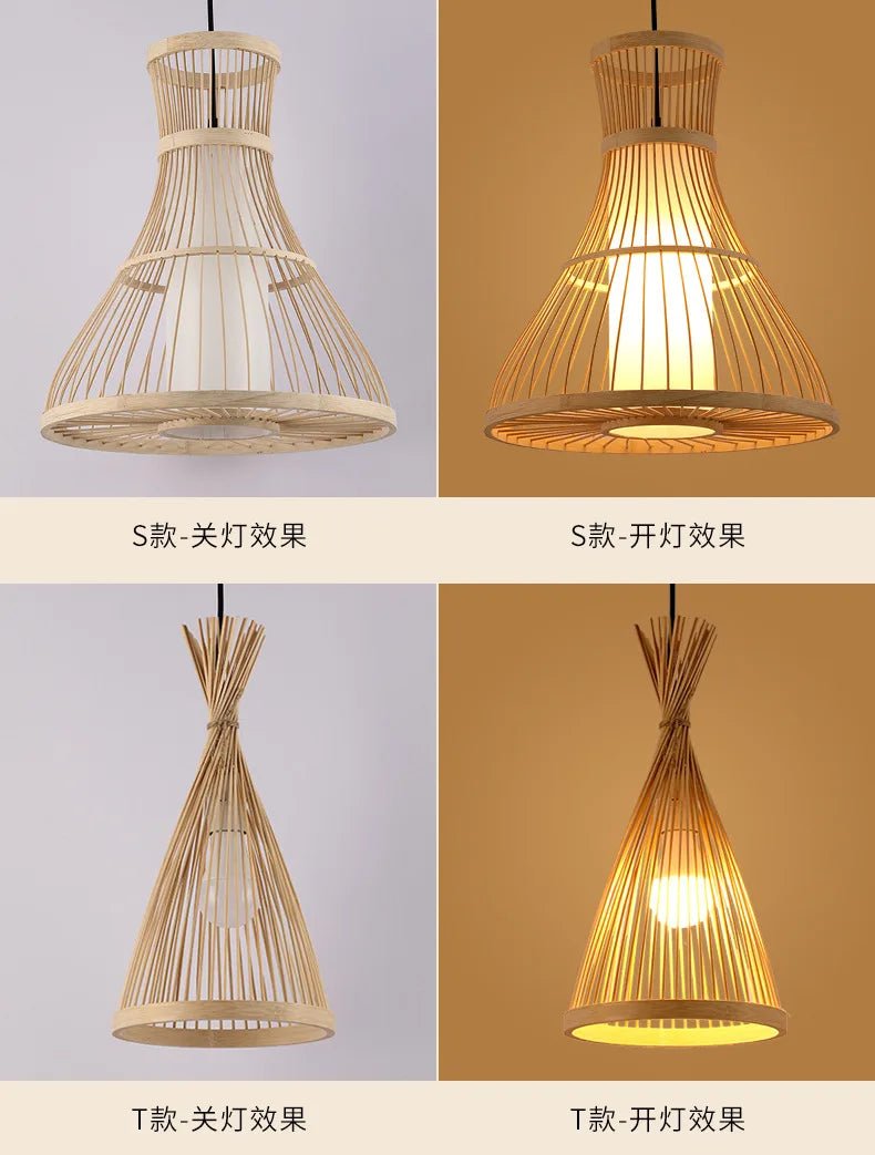 “Handmade Neo - Chinese Bamboo Chandeliers – Modern Retro Lighting for Restaurants, Hot Pot, Tea Rooms & Boutique B&Bs” - RELUX.STORE
