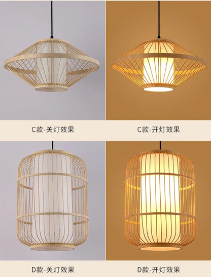 “Handmade Neo - Chinese Bamboo Chandeliers – Modern Retro Lighting for Restaurants, Hot Pot, Tea Rooms & Boutique B&Bs” - RELUX.STORE
