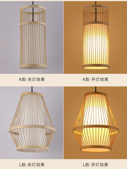 “Handmade Neo - Chinese Bamboo Chandeliers – Modern Retro Lighting for Restaurants, Hot Pot, Tea Rooms & Boutique B&Bs” - RELUX.STORE