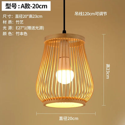 “Handmade Neo - Chinese Bamboo Chandeliers – Modern Retro Lighting for Restaurants, Hot Pot, Tea Rooms & Boutique B&Bs” - RELUX.STORE