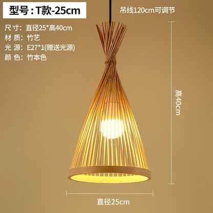 “Handmade Neo - Chinese Bamboo Chandeliers – Modern Retro Lighting for Restaurants, Hot Pot, Tea Rooms & Boutique B&Bs” - RELUX.STORE