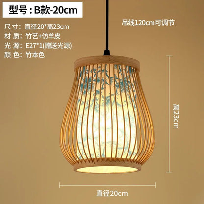 “Handmade Neo - Chinese Bamboo Chandeliers – Modern Retro Lighting for Restaurants, Hot Pot, Tea Rooms & Boutique B&Bs” - RELUX.STORE