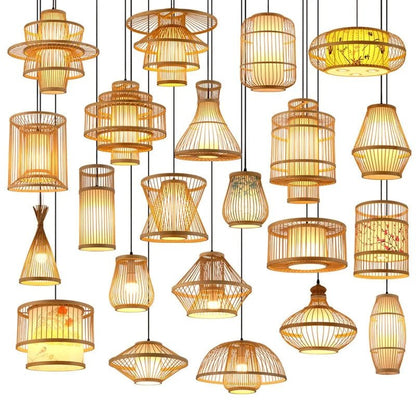 “Handmade Neo - Chinese Bamboo Chandeliers – Modern Retro Lighting for Restaurants, Hot Pot, Tea Rooms & Boutique B&Bs” - RELUX.STORE