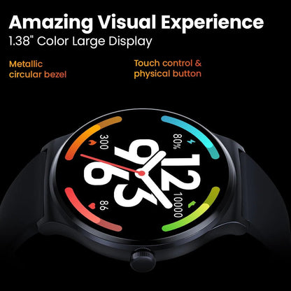 HAYLOU Solar Lite Smart Watch Bluetooth Calling Smartwatch Heart Rate Blood Oxygen Monitoring Sleep Stress Testing Sport Watch - RELUX.STORE