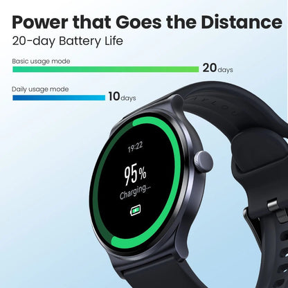 HAYLOU Solar Lite Smart Watch Bluetooth Calling Smartwatch Heart Rate Blood Oxygen Monitoring Sleep Stress Testing Sport Watch - RELUX.STORE