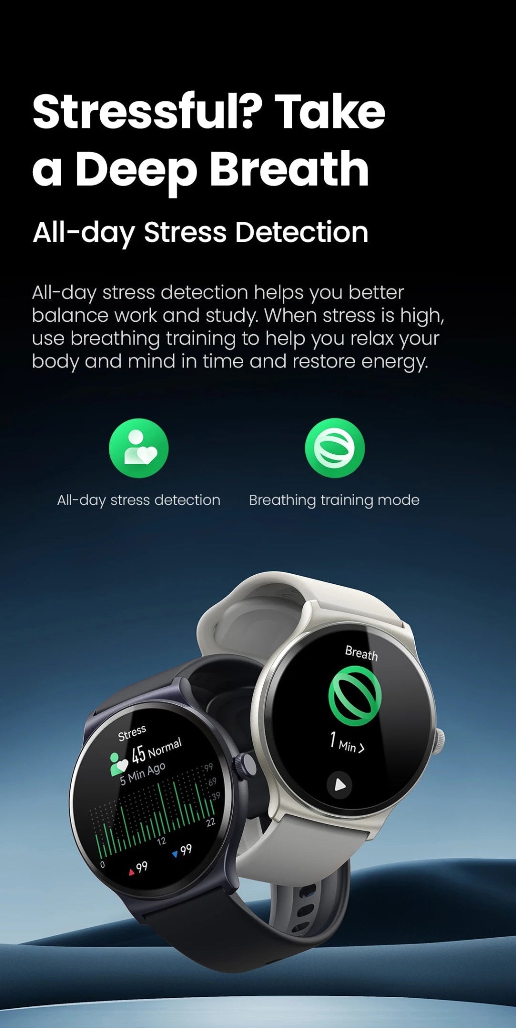 HAYLOU Solar Lite Smart Watch Bluetooth Calling Smartwatch Heart Rate Blood Oxygen Monitoring Sleep Stress Testing Sport Watch - RELUX.STORE