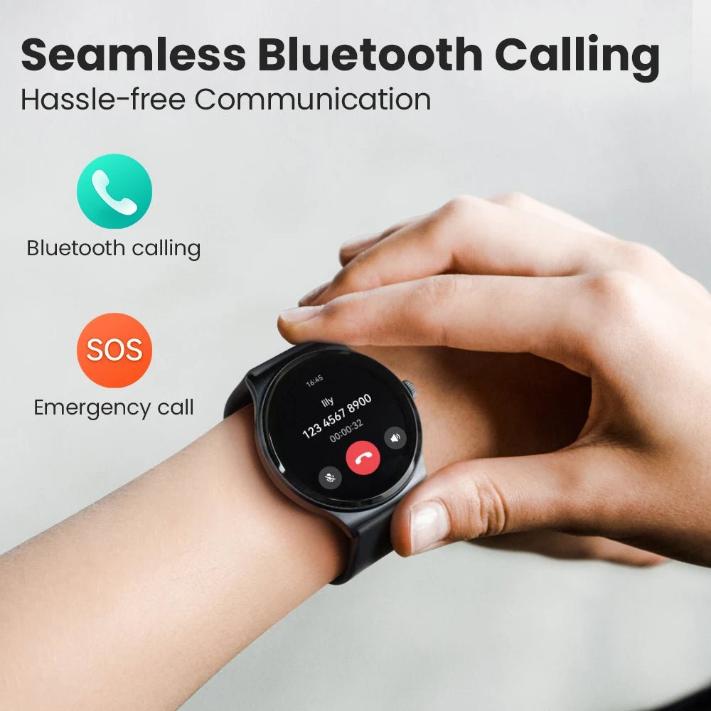 HAYLOU Solar Lite Smart Watch Bluetooth Calling Smartwatch Heart Rate Blood Oxygen Monitoring Sleep Stress Testing Sport Watch - RELUX.STORE