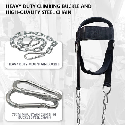 "Head Harness Neck Training Strap – Sports Neck Exerciser for Muscle Building, Strength, Fitness, Weightlifting, Boxing & MMA by Relux.Store" - RELUX.STORE