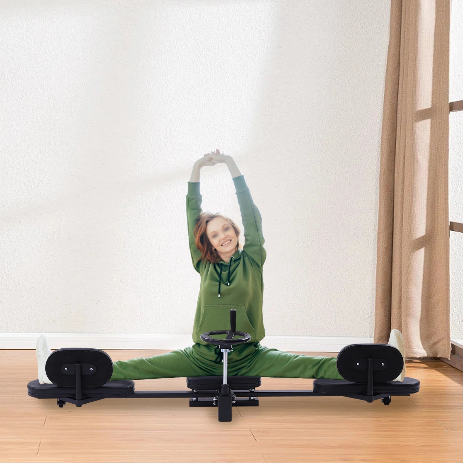 "Heavy Duty Leg Stretcher Machine – Gymnastics, Yoga & MMA Flexibility Trainer for Home Gym | Leg Stretching & Fitness Equipment by Relux.Store" - RELUX.STORE