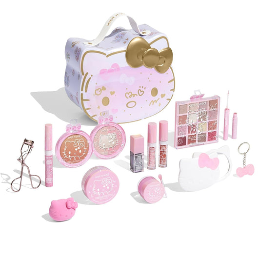 Hello Kitty PR Box, Makeup Set with Versatile Unique Looks, 2 - Layered Keepsake Box, Buildable & Blendable Formulas, Cruelty - Free & Vegan - RELUX.STORE