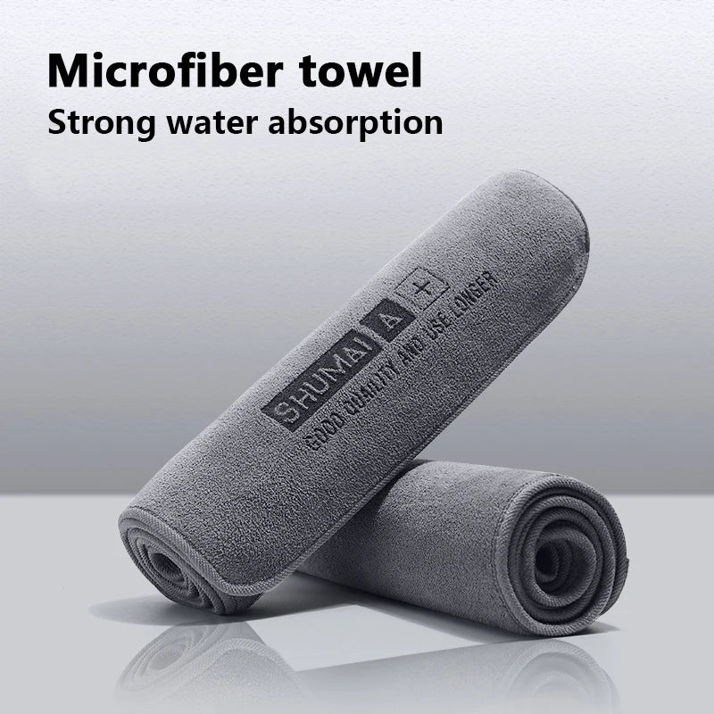 "High - End Microfiber Car Wash Towel – Ultra - Soft Auto Cleaning, Drying & Detailing Cloth with Hemmed Edges" - RELUX.STORE