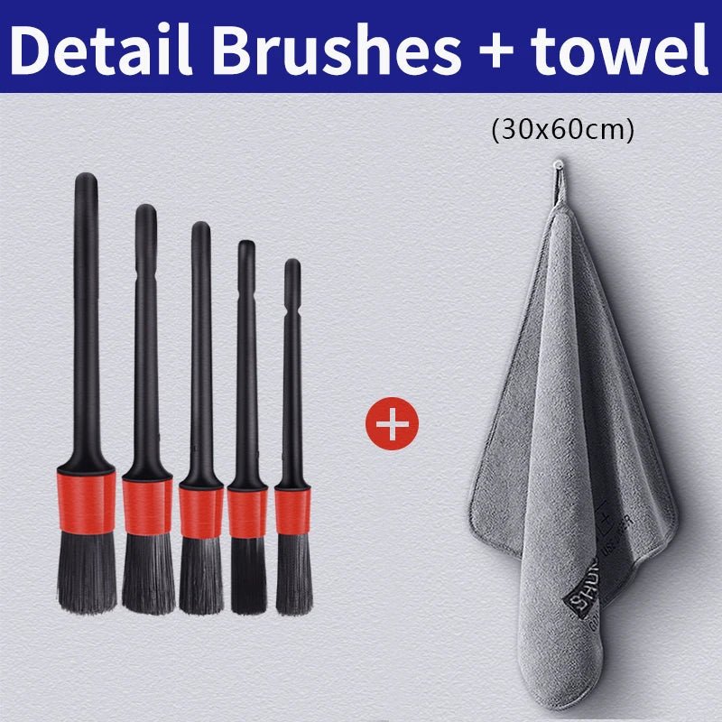 "High - End Microfiber Car Wash Towel – Ultra - Soft Auto Cleaning, Drying & Detailing Cloth with Hemmed Edges" - RELUX.STORE