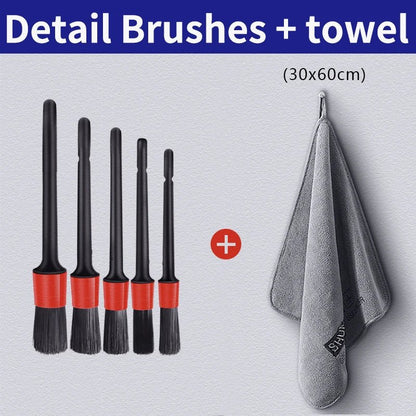 "High - End Microfiber Car Wash Towel – Ultra - Soft Auto Cleaning, Drying & Detailing Cloth with Hemmed Edges" - RELUX.STORE