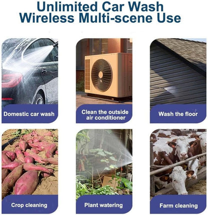 "High - Pressure Car Washer – Portable Power Washer for Cars, Bikes & Home Cleaning | Electric Pressure Washer with Strong Water Spray" - RELUX.STORE