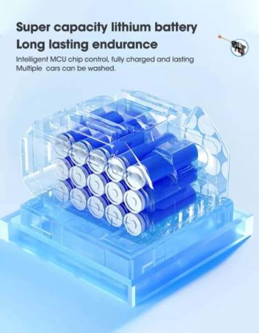 "High - Pressure Car Washer – Portable Power Washer for Cars, Bikes & Home Cleaning | Electric Pressure Washer with Strong Water Spray" - RELUX.STORE