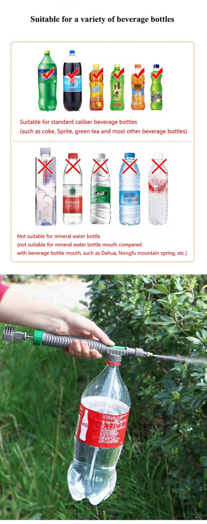 "High Pressure Manual Air Pump Sprayer – Adjustable Bottle Spray Nozzle for Garden Watering, Agriculture, and Outdoor Plant Care" - RELUX.STORE