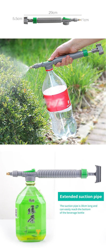 "High Pressure Manual Air Pump Sprayer – Adjustable Bottle Spray Nozzle for Garden Watering, Agriculture, and Outdoor Plant Care" - RELUX.STORE
