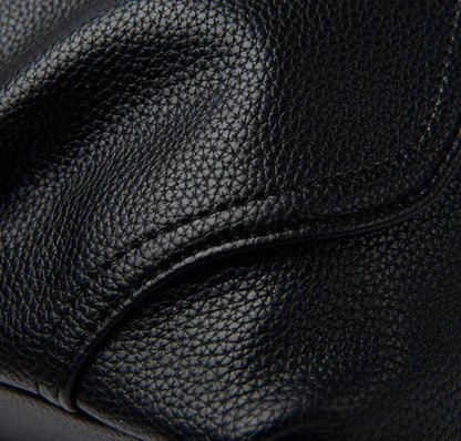 High Quality Soft Leather Handbags for Women Vintage Shoulder Tote Bag Luxury Designer Ladies Large Capacity Top - Handle Bags Sac - RELUX.STORE