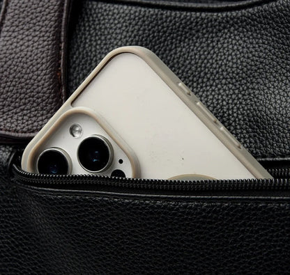 High Quality Soft Leather Handbags for Women Vintage Shoulder Tote Bag Luxury Designer Ladies Large Capacity Top - Handle Bags Sac - RELUX.STORE