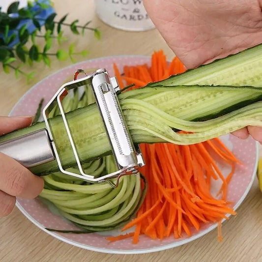 High Quality Stainless Steel Potato Cucumber Carrot Grater Julienne Peeler Vegetables Fruit Peeler Vegetable Slicer - RELUX.STORE
