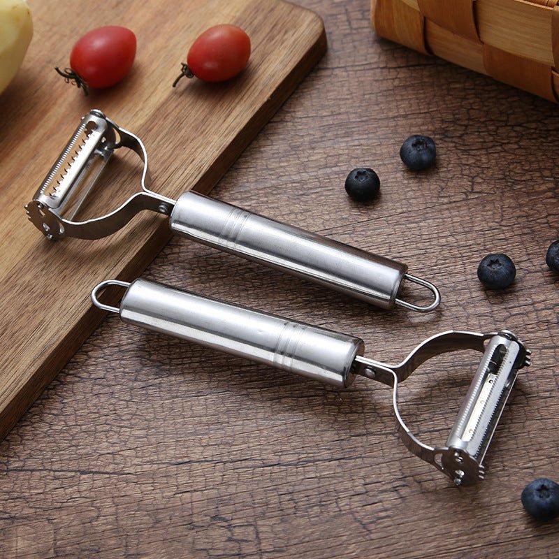 High Quality Stainless Steel Potato Cucumber Carrot Grater Julienne Peeler Vegetables Fruit Peeler Vegetable Slicer - RELUX.STORE