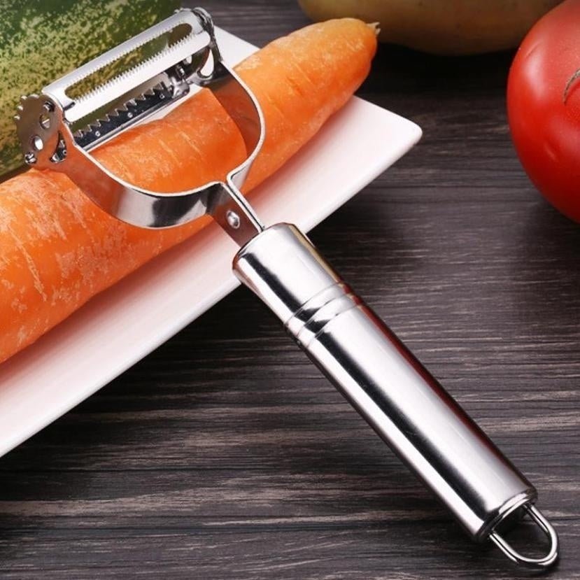 High Quality Stainless Steel Potato Cucumber Carrot Grater Julienne Peeler Vegetables Fruit Peeler Vegetable Slicer - RELUX.STORE