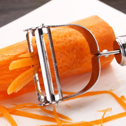 High Quality Stainless Steel Potato Cucumber Carrot Grater Julienne Peeler Vegetables Fruit Peeler Vegetable Slicer - RELUX.STORE