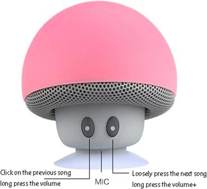 High Quality Wireless Bluetooth Speaker 30ft Wireless Range Subwoofer With Suction CupSuitable for Cycling Picnic Outdoor - RELUX.STORE