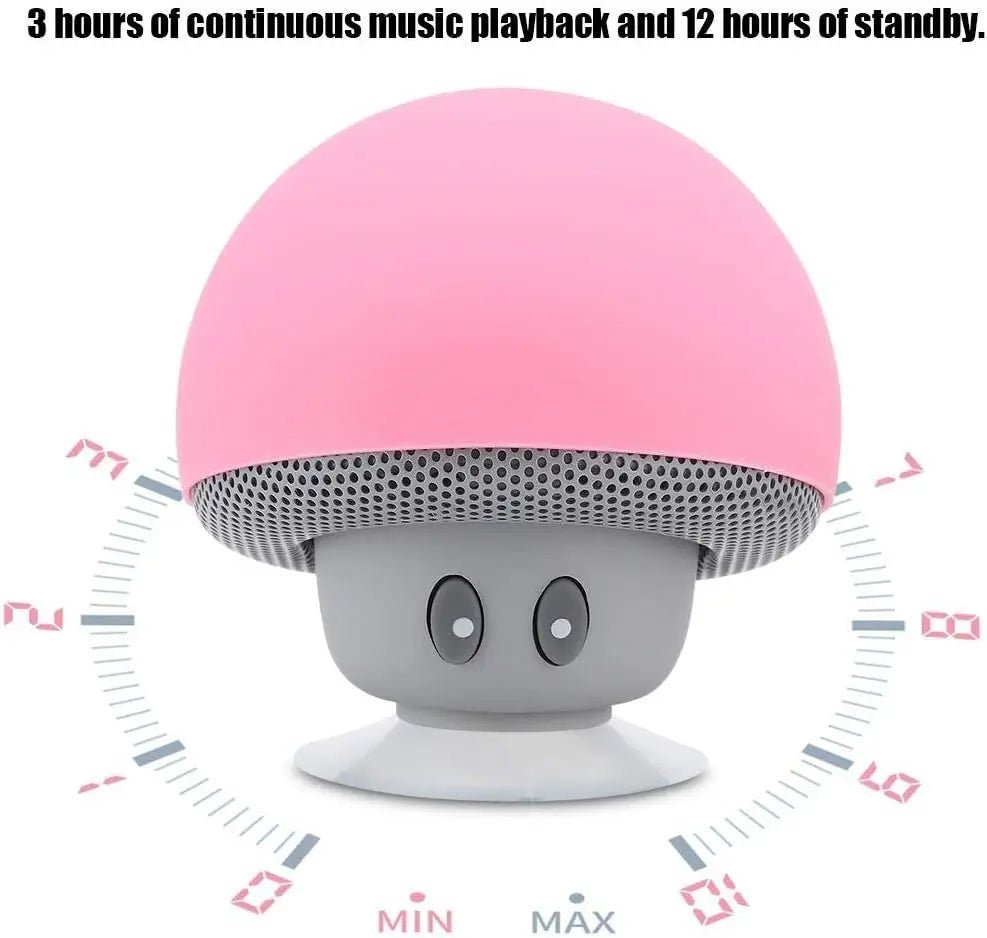 High Quality Wireless Bluetooth Speaker 30ft Wireless Range Subwoofer With Suction CupSuitable for Cycling Picnic Outdoor - RELUX.STORE