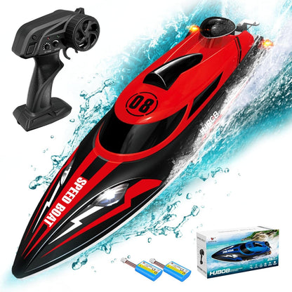 "High - Speed Remote Control Boat – 2.4GHz RC Racing Ship with Waterproof Design & Easy Controls for Kids & Adults" 🚤🌊⚡ - RELUX.STORE