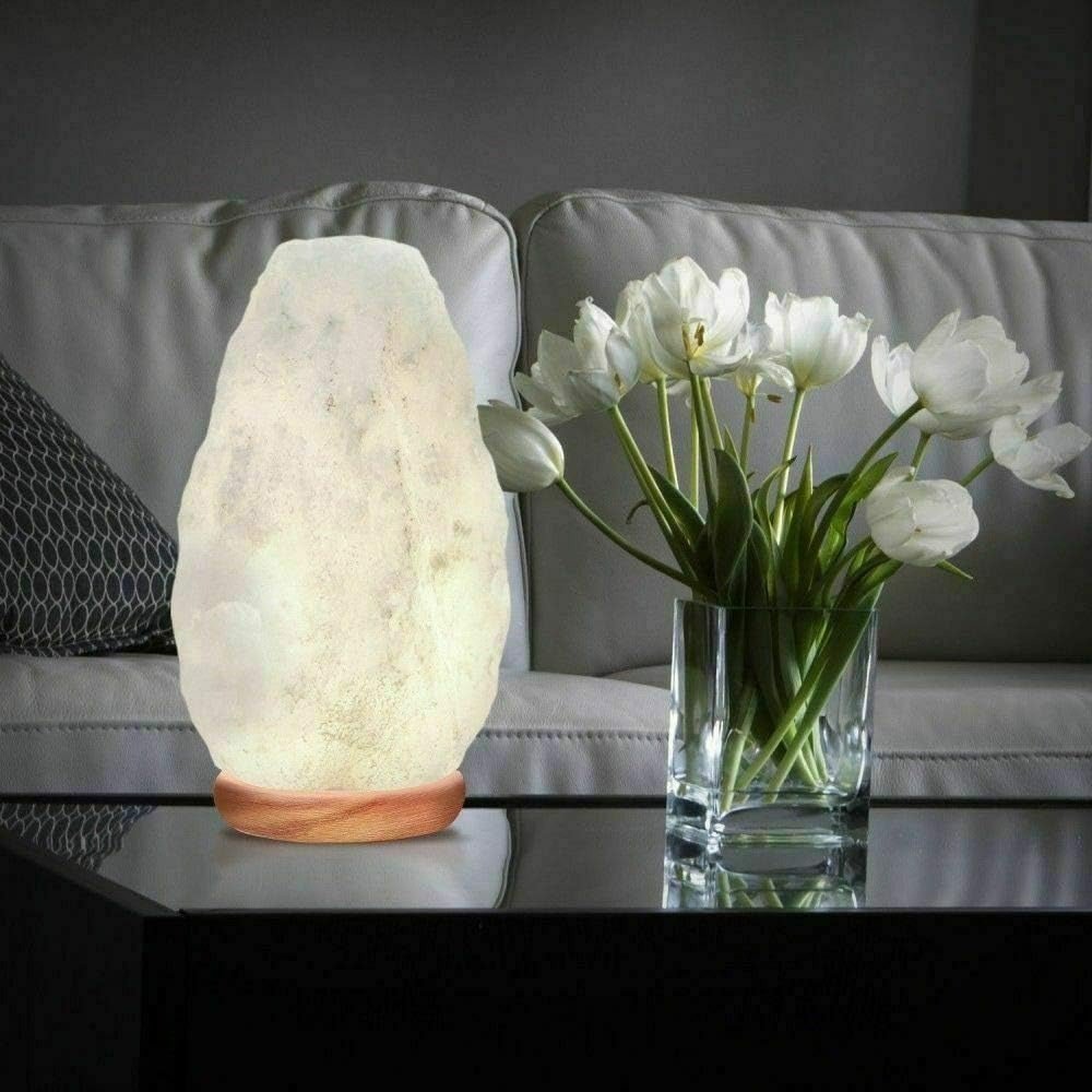 🪔 "Himalayan Salt Lamp – Natural Crystal Night Light with Warm Glow, Air Purifying, Relaxation & Mood Lighting for Bedroom, Living Room, Office & Yoga" - RELUX.STORE