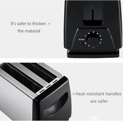 Home Toaster Household Breakfast Toaster Machine Multi - Functional Toaster Bread Warmer for Pastry Croissant Bagel Bread Chenchin - RELUX.STORE
