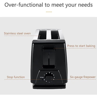 Home Toaster Household Breakfast Toaster Machine Multi - Functional Toaster Bread Warmer for Pastry Croissant Bagel Bread Chenchin - RELUX.STORE