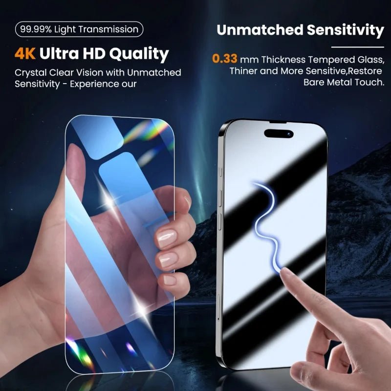 Honor 400 Pro High - Definition Tempered Glass Screen & Camera Lens Protector – HD Glass Film for Honor 400 Pro - RELUX.STORE