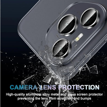 Honor400Pro Case Back & HD Camera Protector – 3D Rear Glass with 9H Metal Ring Lens for Honor 400 Pro / Lite 5G - RELUX.STORE