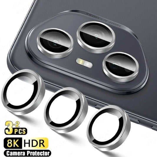 Honor400Pro Case Back & HD Camera Protector – 3D Rear Glass with 9H Metal Ring Lens for Honor 400 Pro / Lite 5G - RELUX.STORE