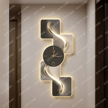 “Hot Sale Modern Luminous Wall Clock – Big Size Minimalist Art Design for Living Room, Bedroom & Home Decor” - RELUX.STORE