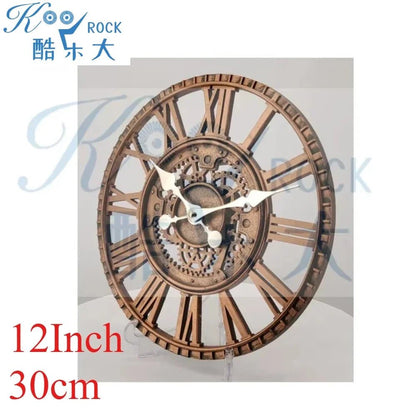 Hot Sale Outdoor Waterproof Creative Gift Home Office Vintage Resin Clock - RELUX.STORE