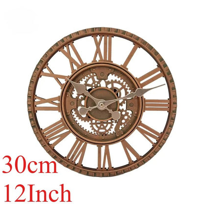 Hot Sale Outdoor Waterproof Creative Gift Home Office Vintage Resin Clock - RELUX.STORE