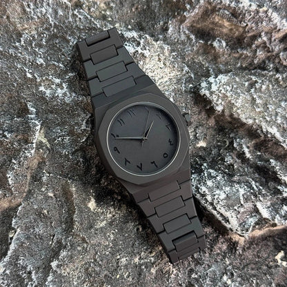 Hot sales in the Middle East high - end plastic men's watch with Arabic numerals neutral casual simple quartz watch - RELUX.STORE