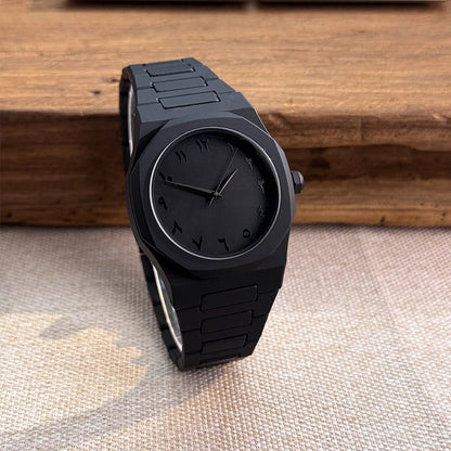 Hot sales in the Middle East high - end plastic men's watch with Arabic numerals neutral casual simple quartz watch - RELUX.STORE