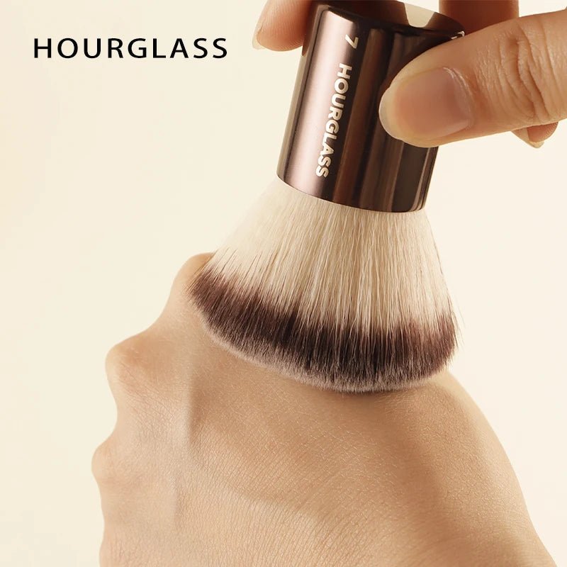 Hourglass Makeup Brush All Kinds Eyeshadow Foundation Concealer Powder Bronzer Blusher Eyeliner Retractable Professional Brushes - RELUX.STORE