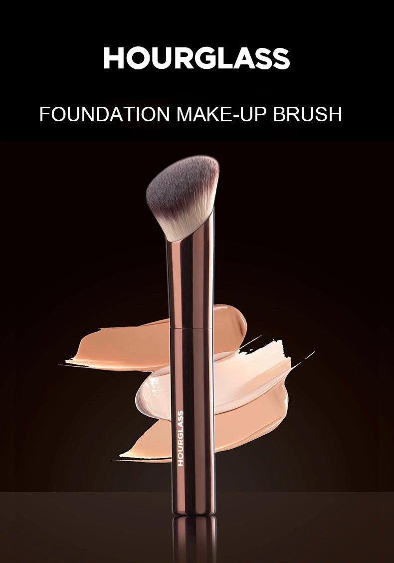 Hourglass Makeup Brush - No.21 Ambient Soft Glow Foundation Brush Soft Fiber Hair Fashion Design Single Face Brush - RELUX.STORE