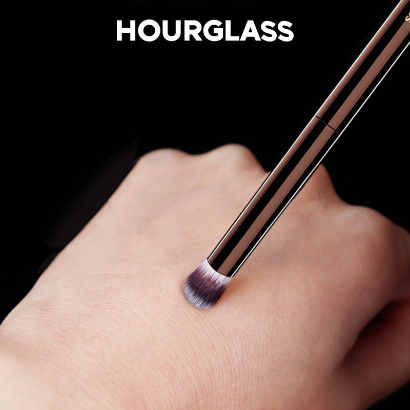 Hourglass Makeup Brush - No.9 Domed Shadow Brush Soft Fiber Hair Blending Eyeshadow Fashion Design Single Eye Brush - RELUX.STORE