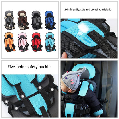 Infant Safe Seat Mat Portable Baby Safety Seat Children's Chairs Updated Version Thickening Sponge Kids Car Stroller Seats Pad - RELUX.STORE