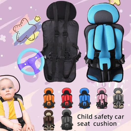 Infant Safe Seat Mat Portable Baby Safety Seat Children's Chairs Updated Version Thickening Sponge Kids Car Stroller Seats Pad - RELUX.STORE