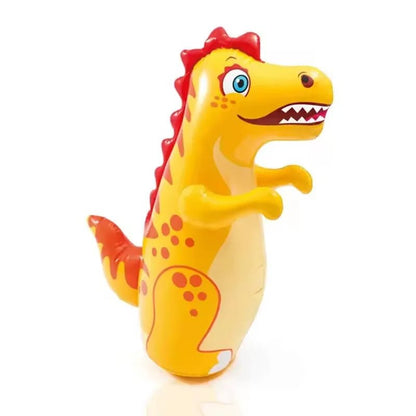 “Inflatable Standing Punching Bag for Kids & Adults – Dinosaur Tumbler Boxing Toy for Boys, Fun Sports Activity & Outdoor Game Gift” - RELUX.STORE