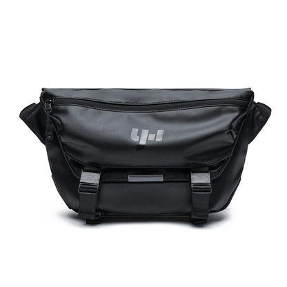 Ins Korean Style Men Waterproof Magnetic Buckle Crossbody Messenger Bag Daily Outdoor Travel Cycling iPad Camera Shoulder Bag - RELUX.STORE